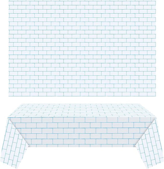 Chuangdi 2pcs 4.5 x 9 Feet Brick Wallpaper Peel and Stick Backdrop Tablecloth by Chuangdi