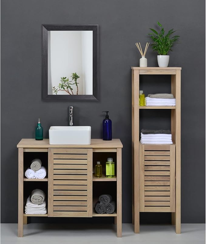 AAZZKANG Wall Mirror Black Rectangle Mirrors - Image 6