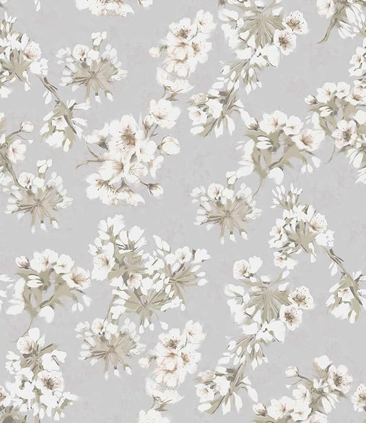 17.3" x 78.7" Floral Peel and Stick Wallpaper Removable Wallpaper Peel and Stick by LUKUUI