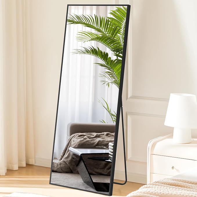 Sweetcrispy 64"x21" Full Length Mirror, Leaning or Standing Full Body Mirror - Image 3