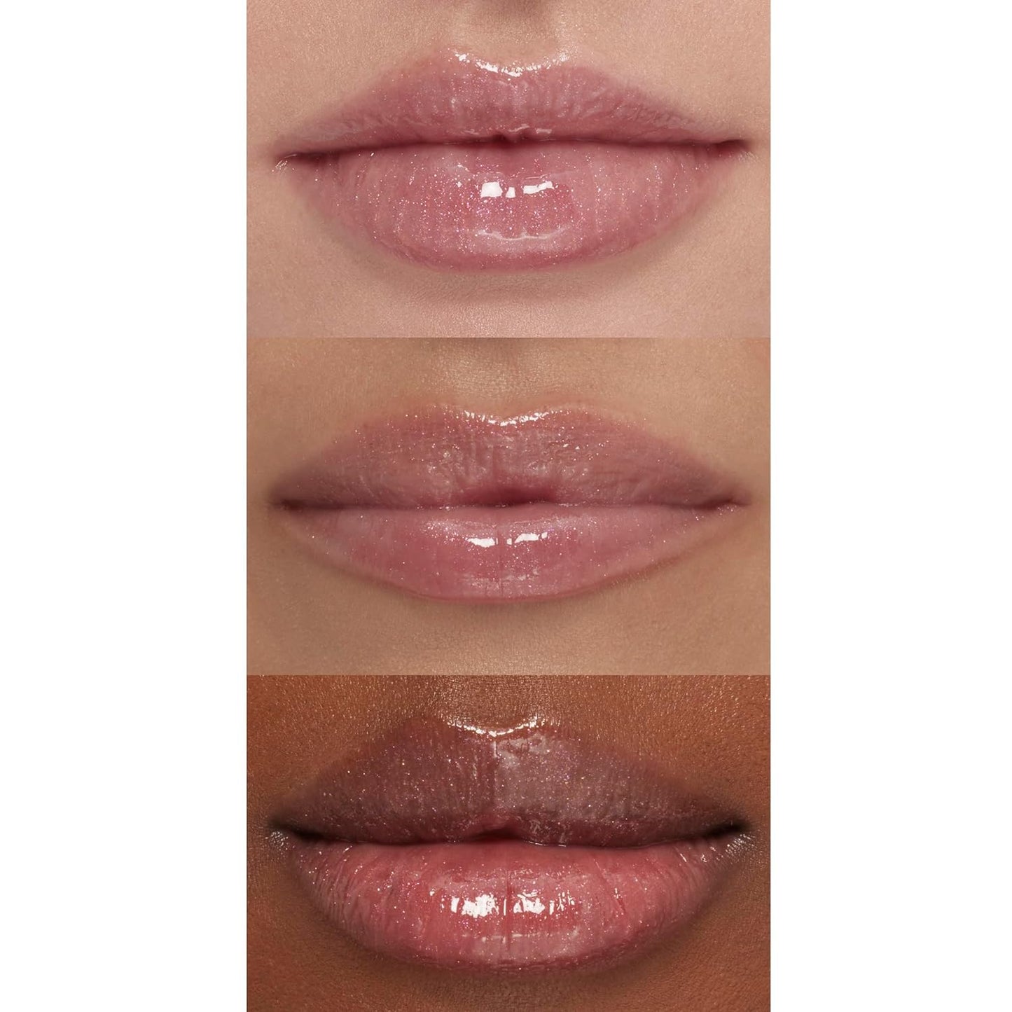 e.l.f. Lip Plumping Gloss, High-Shine Sheer Color, Hydrates & Creates Fuller Lips With Vitamin E, Vegan & Cruelty-Free, Pink Sugar, 0.1 Fl Oz