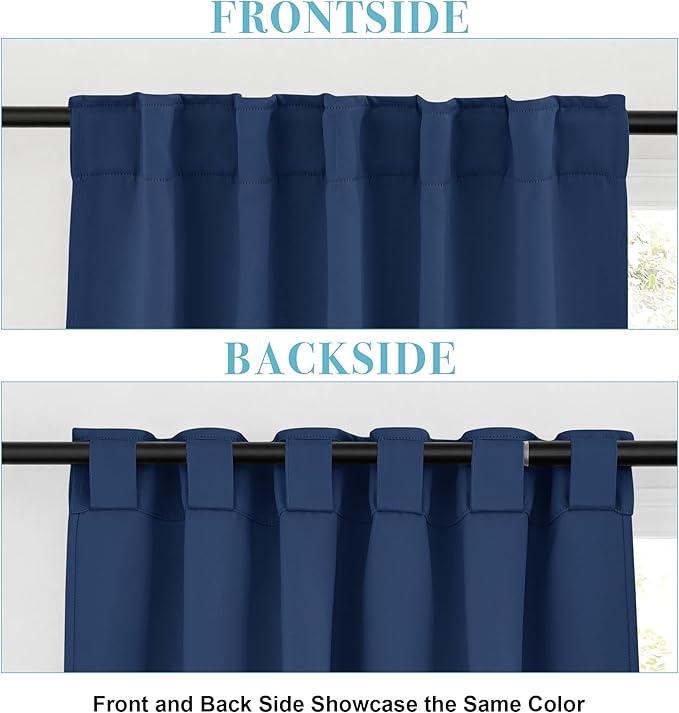 RYB HOME Bathroom Curtains Blackout - Image 3