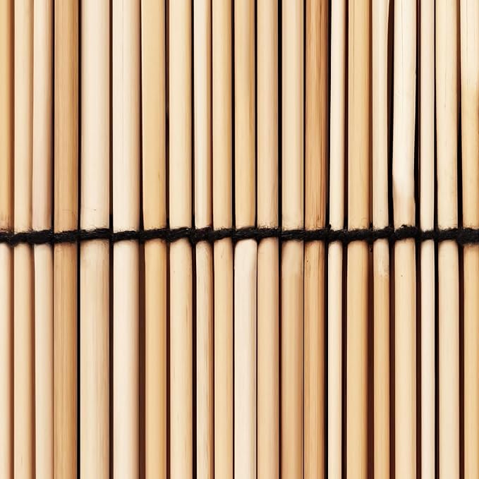 Reed Fencing Rolls, Decorative Bamboo Fencing 5ft High Roll Reed Screen - Image 5