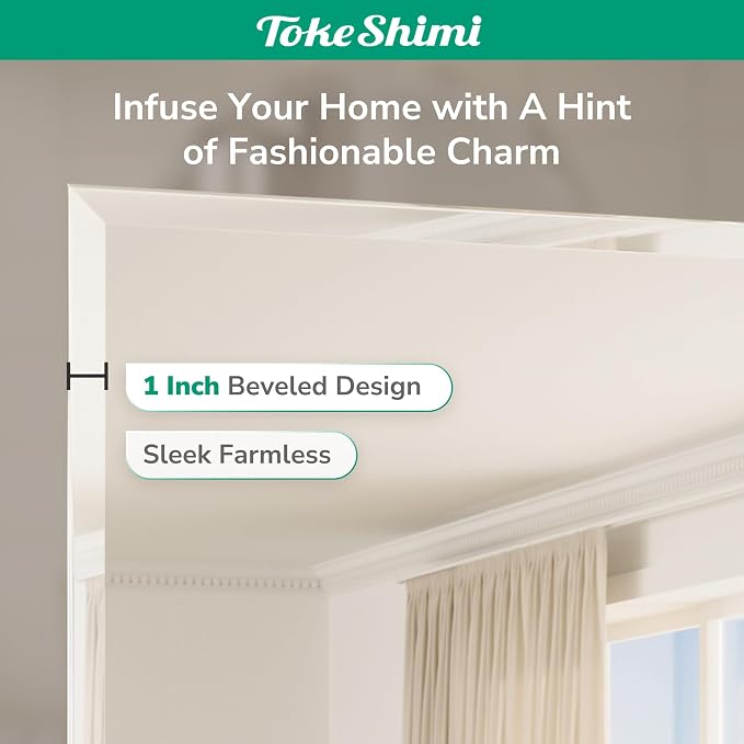 TokeShimi 48x36 Frameless Bathroom Mirror - Image 5