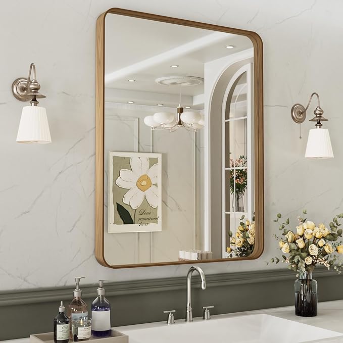 LOAAO 28X36 Bathroom Mirror - Image 4