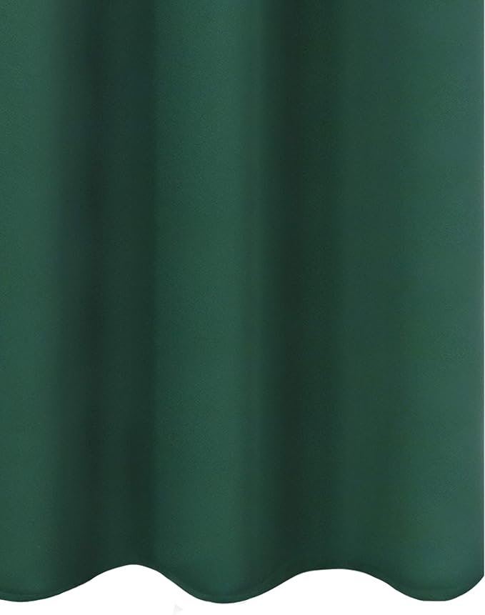 LEMOMO Dark Green Blackout Curtains/42 x 84 Inch/Set of Two Panels Grommet - Image 9