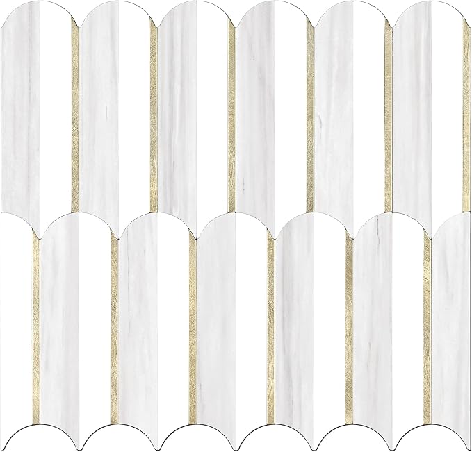 Vamos Tile Peel and Stick Backsplash Seamless Tile, 1-Sheet Stick on Backsplash by VamosTile