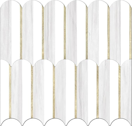 Vamos Tile Peel and Stick Backsplash Seamless Tile, 1-Sheet Stick on Backsplash by VamosTile