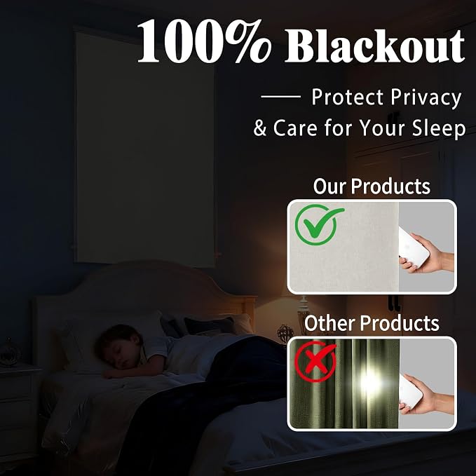 Damage-Free 100% Blackout Curtain - Image 2