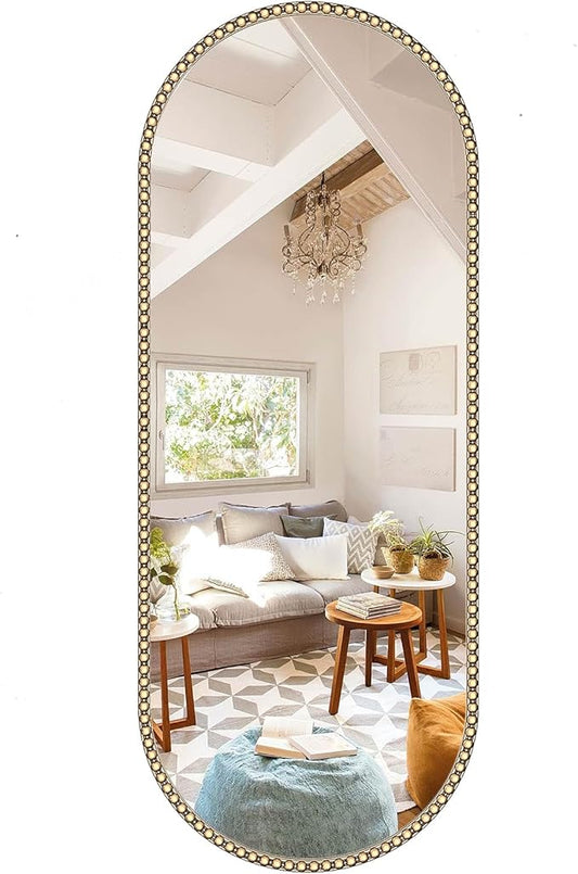 Champagne Bronze Bathroom Mirror by Brauthon