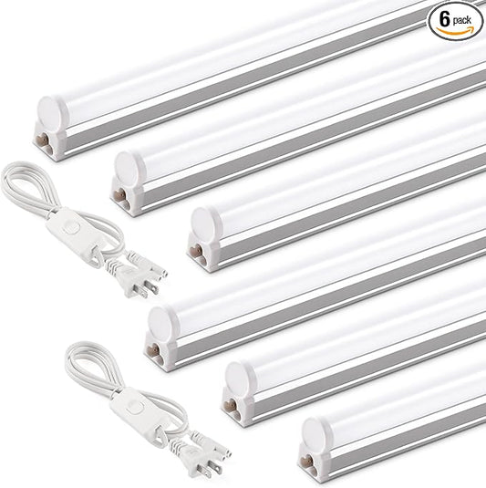 Barrina T5 4FT LED Shop Light, Ceiling Commercial Bay Light by Barrina