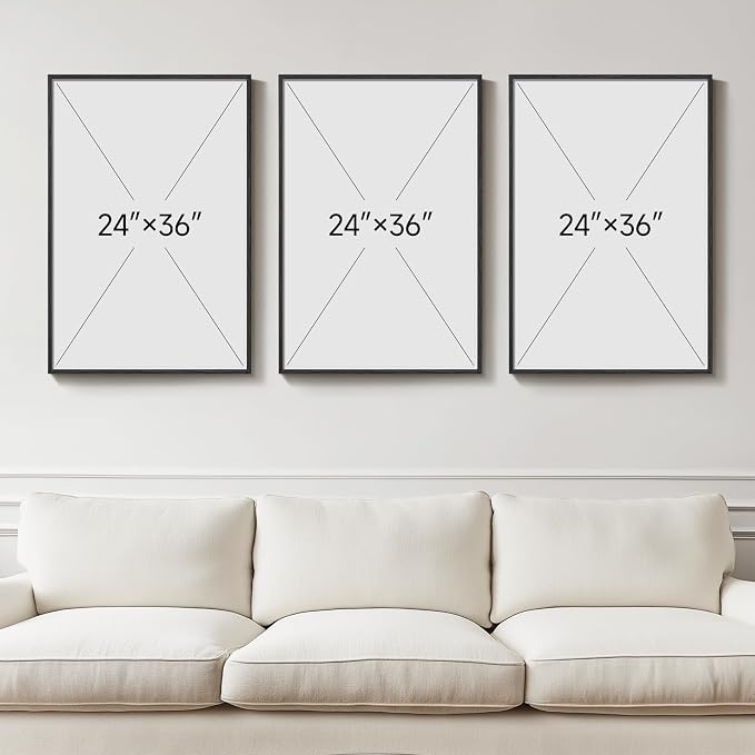 Large Framed Modern Luxury Wall Art - Image 3