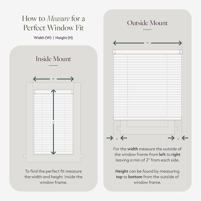CHICOLOGY Cordless Mini Blinds for Indoor Windows, 22.5" W x 36" H, Light - Image 4
