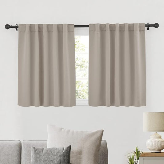 RYB HOME Bathroom Curtains Blackout by RYBHOME