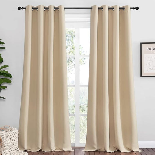 NICETOWN Bedroom Room Darkening Curtains by NICETOWN