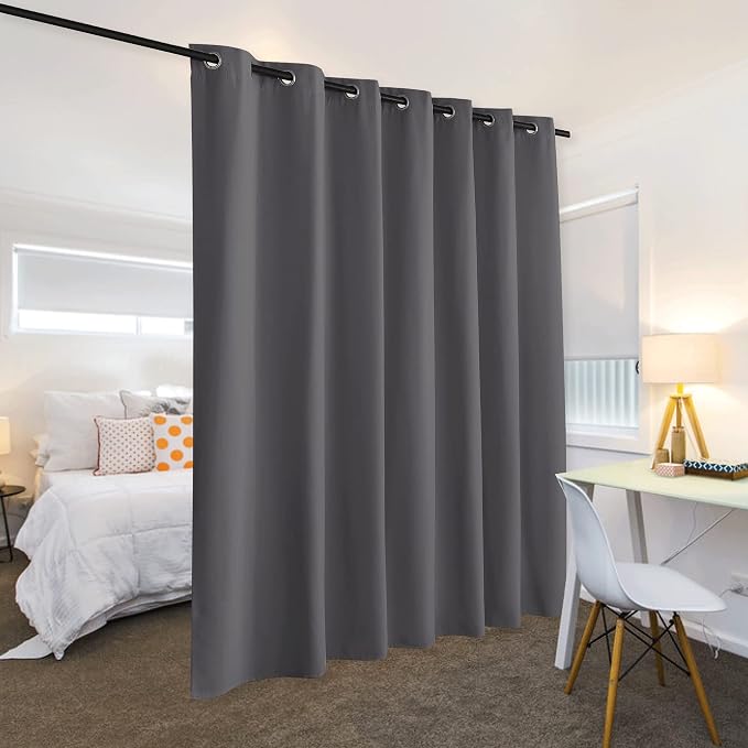 RYB HOME Extra Long Curtains Light Block Soundproof Privacy Blinds - Image 3