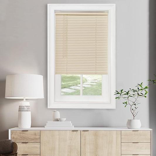 Cordless GII Morningstar 1" Light Filtering Mini Blind 28x64 by achim