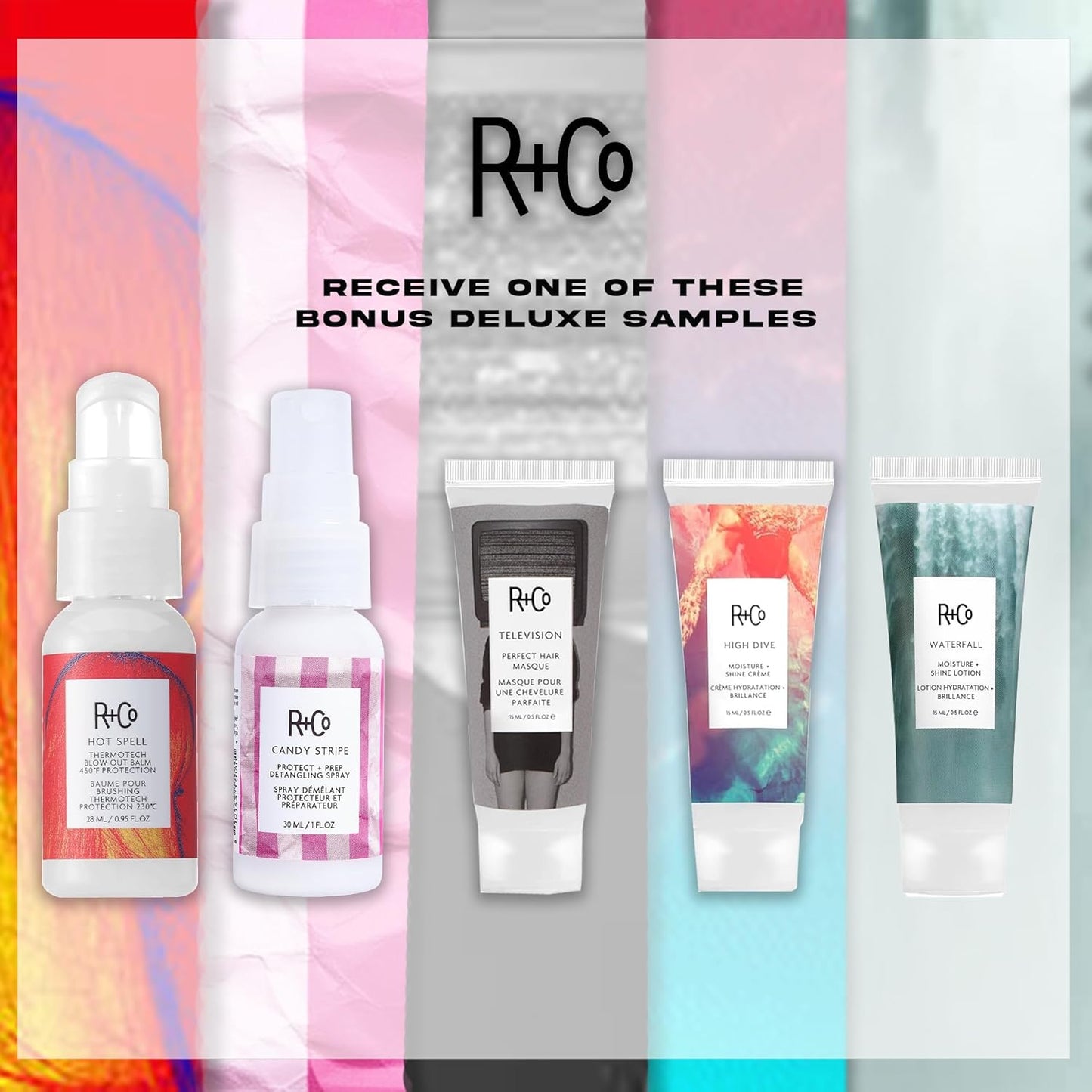 R+Co Gemstone Color Hair Shampoo and Conditioner Set for Color Treated Hair | Body + Shine + Smoothing for All Hair Types | Vegan + Cruelty-Free | 1 Liter, Pack of 2