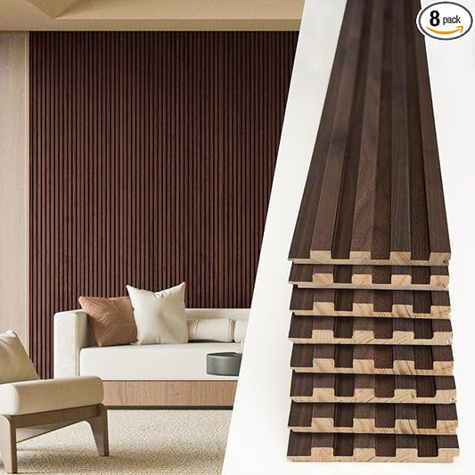 Art3d Slat Wood Wall Paneling by Art3d