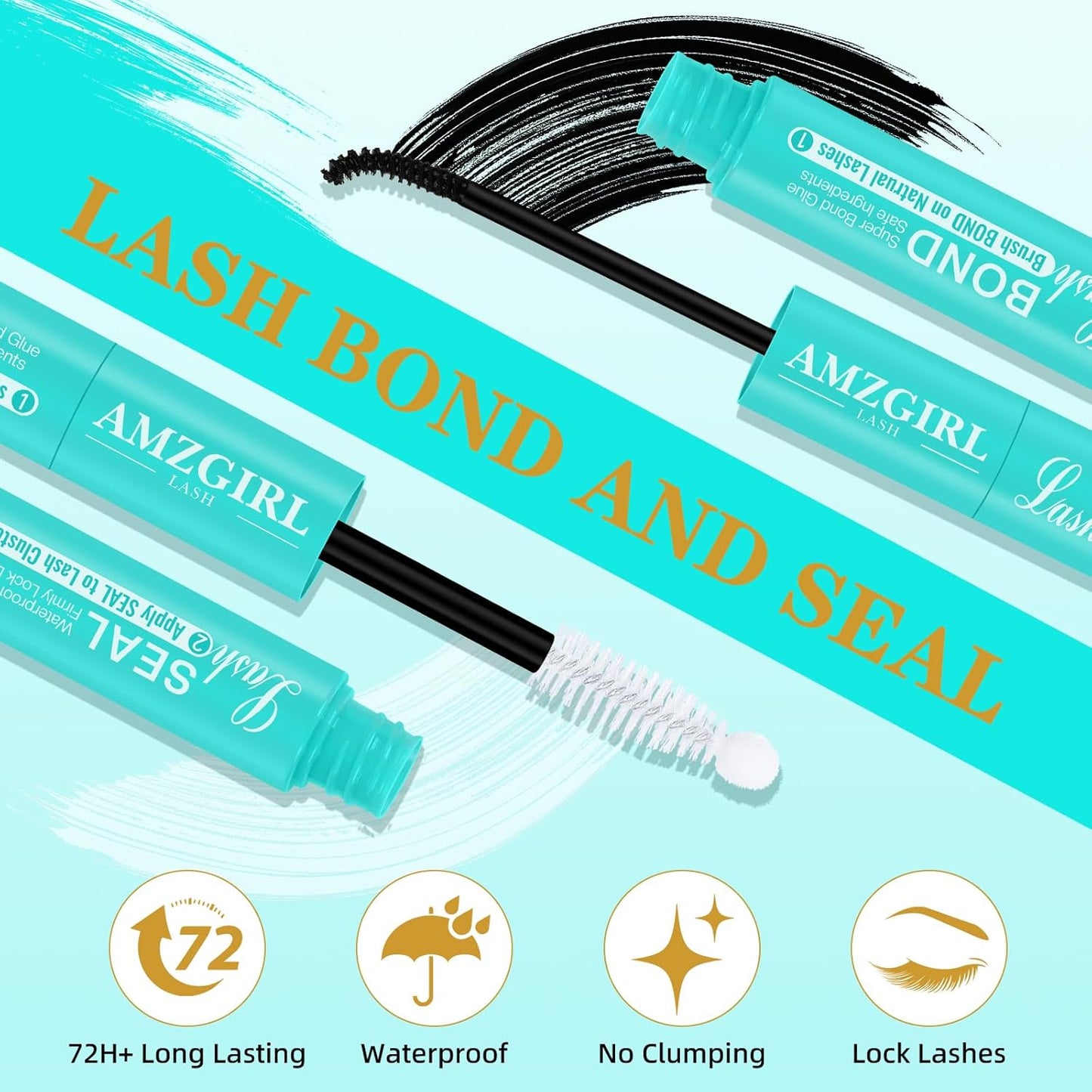 Lash Extension Kit 240Pcs 40D Individual Lashes Clusters Kit,Lash Bond And Seal for Eyelashes Extensions,Lash Applicator Tool For False Eyelash Cluster Kit(40D,D-Mix9-16mm)