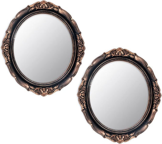 Eaoundm 13.1 x 14.8 inchs Decorative Wall Mirror, Vintage Hanging Mirrors by Eaoundm