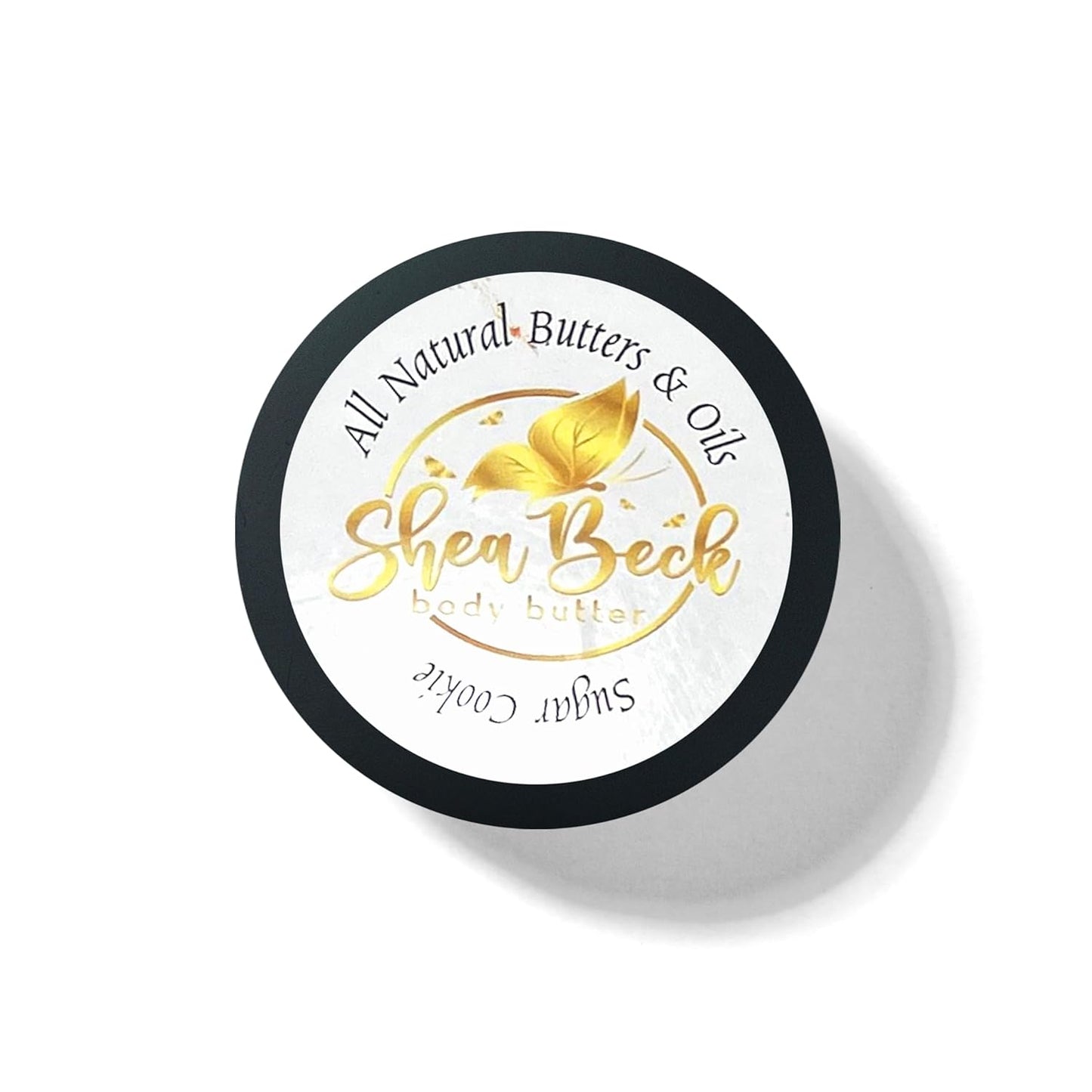 Body Butter Blend: Natural Shea, Cocoa, & Mango w/Jojoba Oil for Radiant Skin and Beard | Moisturizing (8 Oz, Sugar Cookie)