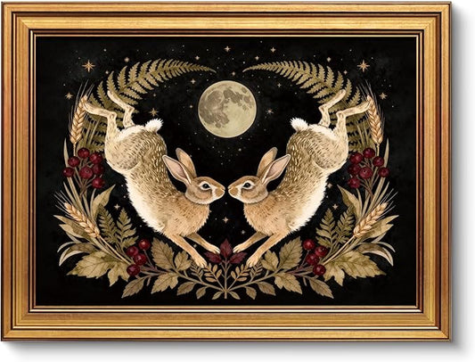 VIYYIEA Vintage Gold Framed Wall Art by VIYYIEAART