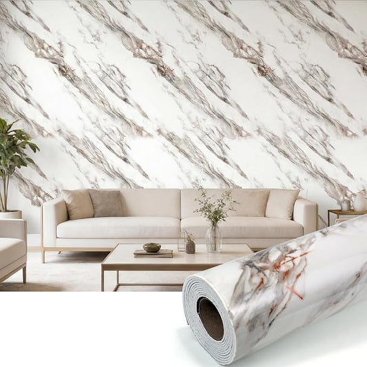 KASARO Peel and Stick Backsplash Wall Tile, 118 × 47 inch Self-Adhesive Thicker by KASARO