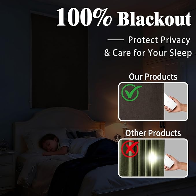 No-Tools 100% Blackout Shade - Image 2