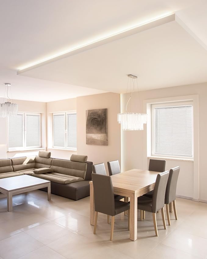 CHICOLOGY Cordless Mini Blinds for Indoor Windows, 71.5" W x 48" H, Light - Image 9
