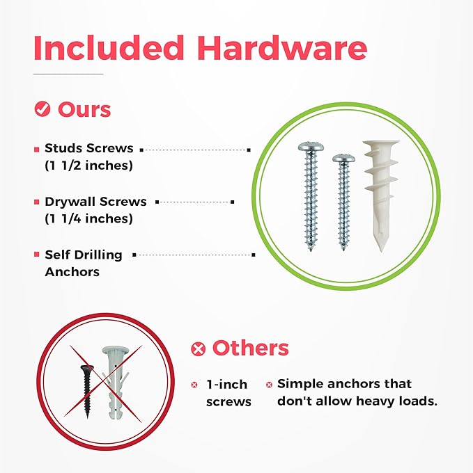 TIDYME Garage Wall Organizer | 96" Heavy-Duty Tool Storage Rack | Adjustable - Image 4