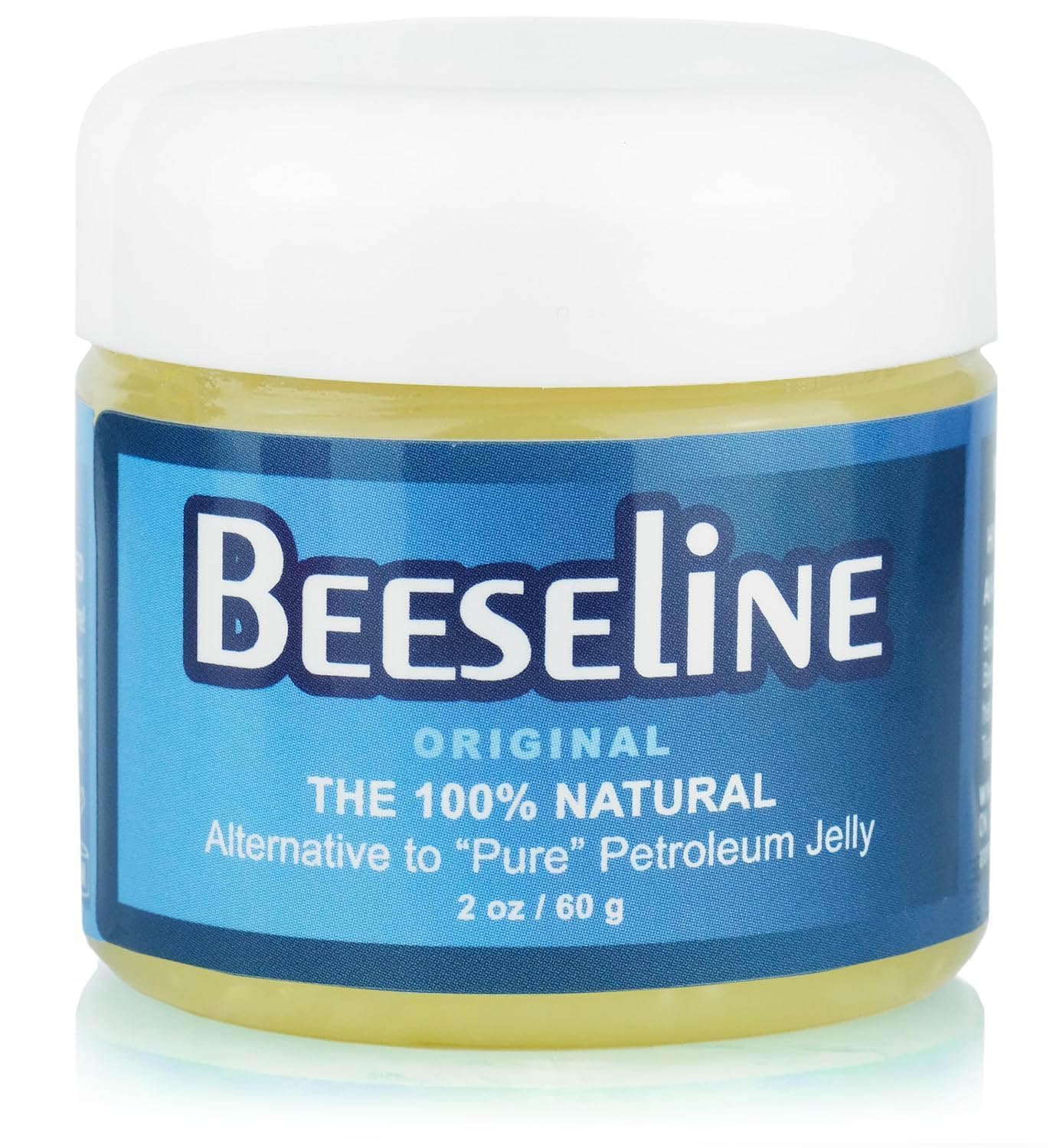Beesalene Original Unpetroleum - 100% Natural & Hypoallergenic Alternative to Petroleum Jelly - Lips, Hands, Baby, Makeup Remover and More (2 Ounce)