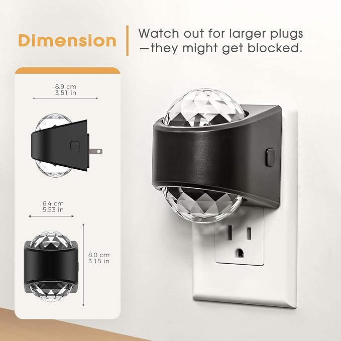 Night Light, Night Lights Plug into Wall, Night Light - Image 6