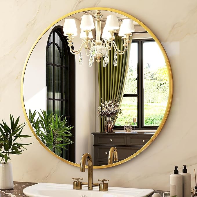 HARRITPURE 28" Round Mirror - Image 7