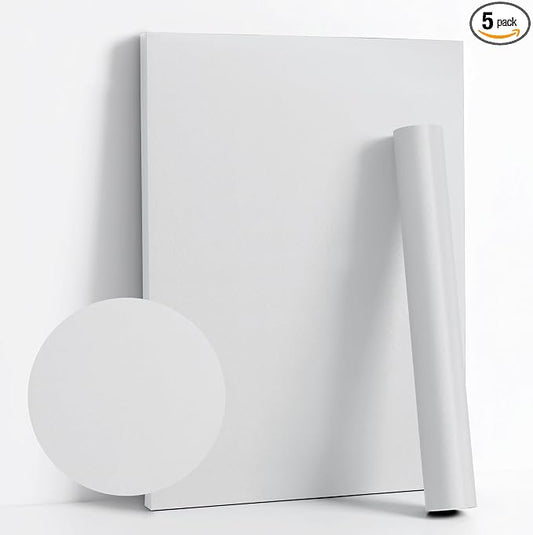Dimoon 236''x17.7'' Grey Peel and Stick Wallpaper Contact Paper Modern Self by DIYYOURMOON