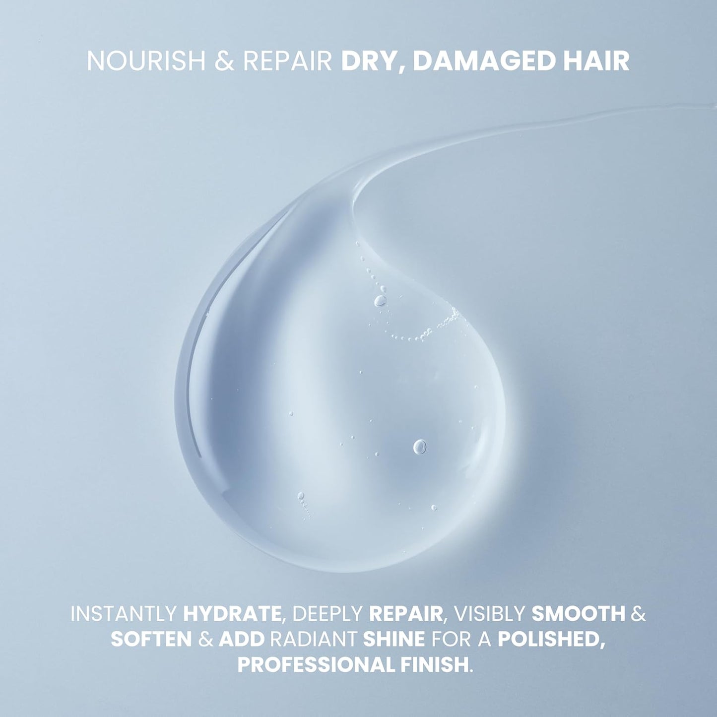 SIMPLY SMOOTH Xtend Keratin Replenishing Finishing Gloss (Pump) - Weightless Finishing Serum for All Hair Types - Adds Shine, Controls Humidity & Eliminates Frizz