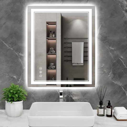 36x30 Inch LED Bathroom Mirror by Wedhouc