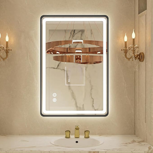 24x32 Inch LED Bathroom Mirror by Unknown