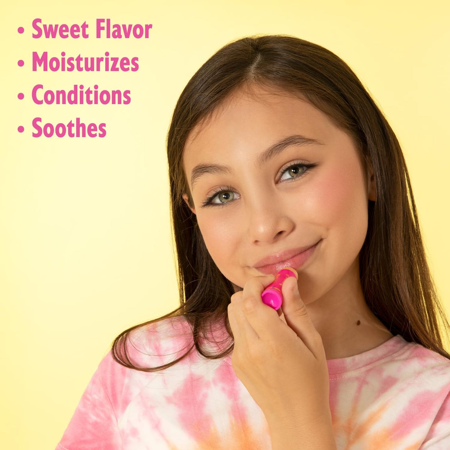 Lip Smacker Sanrio Hello Kitty and Friends 8-Piece Flavored Lip Balm, My Melody, Little Twin Stars, and Chococat, Hydrating & Protecting - Cruelty-Free