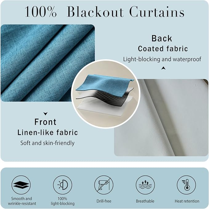 Removable 100% Blackout Shade - Image 4