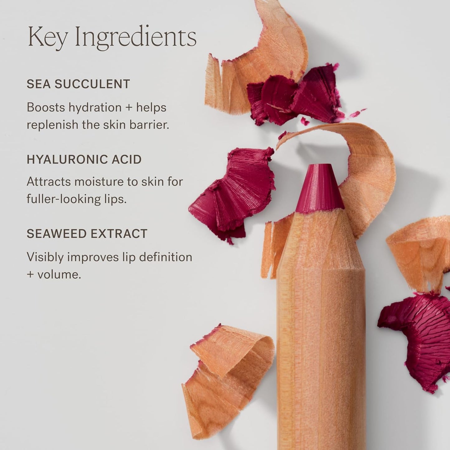 ILIA - Lip Sketch Hydrating Crayon | Hydrate, Plump, Smooth, Strengthen | Long Lasting up to 12-Hours, Bleed-Resistant, Soft-Matte | Barrier-Building, Non-Toxic, Cruelty-Free (Pink Door)