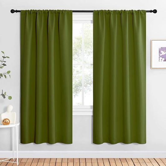 NICETOWN Blackout Curtains for Living Curtains, 2 Panels, 42 by 72, Room by NICETOWN