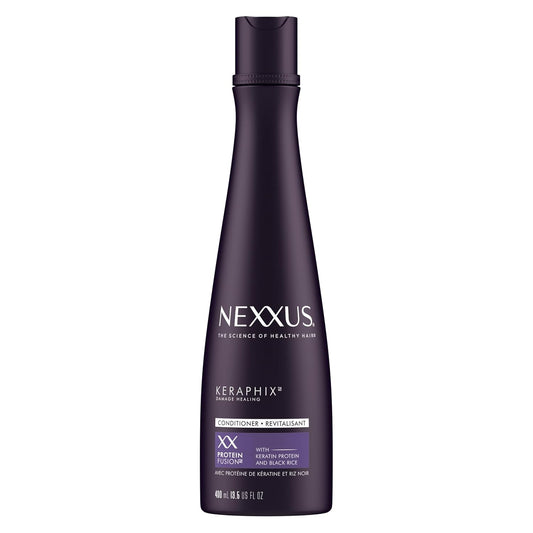 Nexxus Keraphix Conditioner Keraphix with ProteinFusion for Damaged Hair With Keratin Protein and Black Rice 13.5 oz