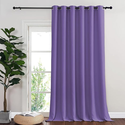 NICETOWN Sliding Door Curtain 108 Inches Long by NICETOWN