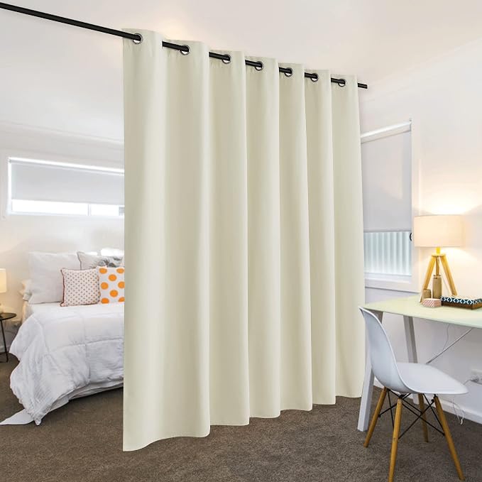 RYB HOME Blackout Curtains Soundproof Energy Saving Insulating Privacy Room - Image 3