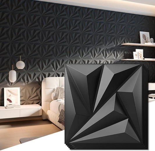 Art3d 20 Pack Decorative 3D Wall Panels 11.8 x 11.8 Inch Covering 19 Sq.ft by Art3d