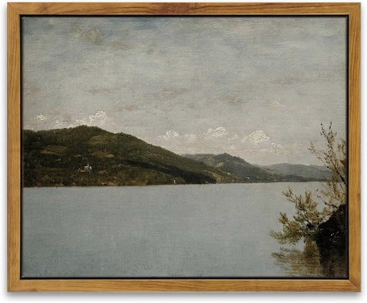 InSimSea Framed Canvas Wall Art Vintage Decor, Vintage Room Decor, Classical by InSimSeaArt