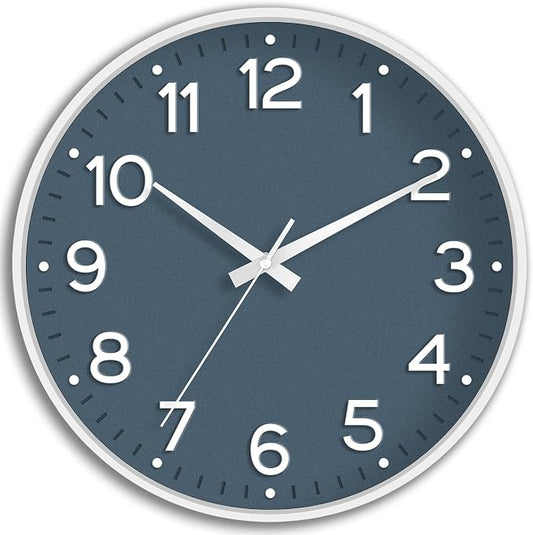 Roymnie Wall Clock, Silent Wall Clocks Battery Operated 8 Inch-Modern Non by Unknown
