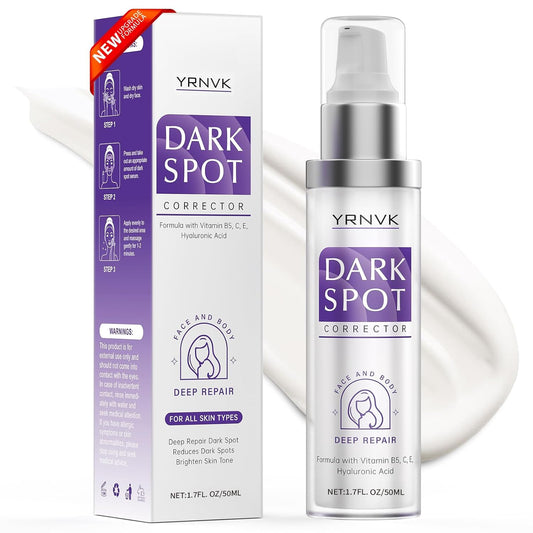 Dark Spot Remover for Face Cream, Dark Spot Corrector, Rapid Tone Repair Retinol Serum for Sun Spots, Age Spots, Skin Brown, Melasma Skin Care with Upgraded Formula Vitamin C for Women 1.7 Fl OZ