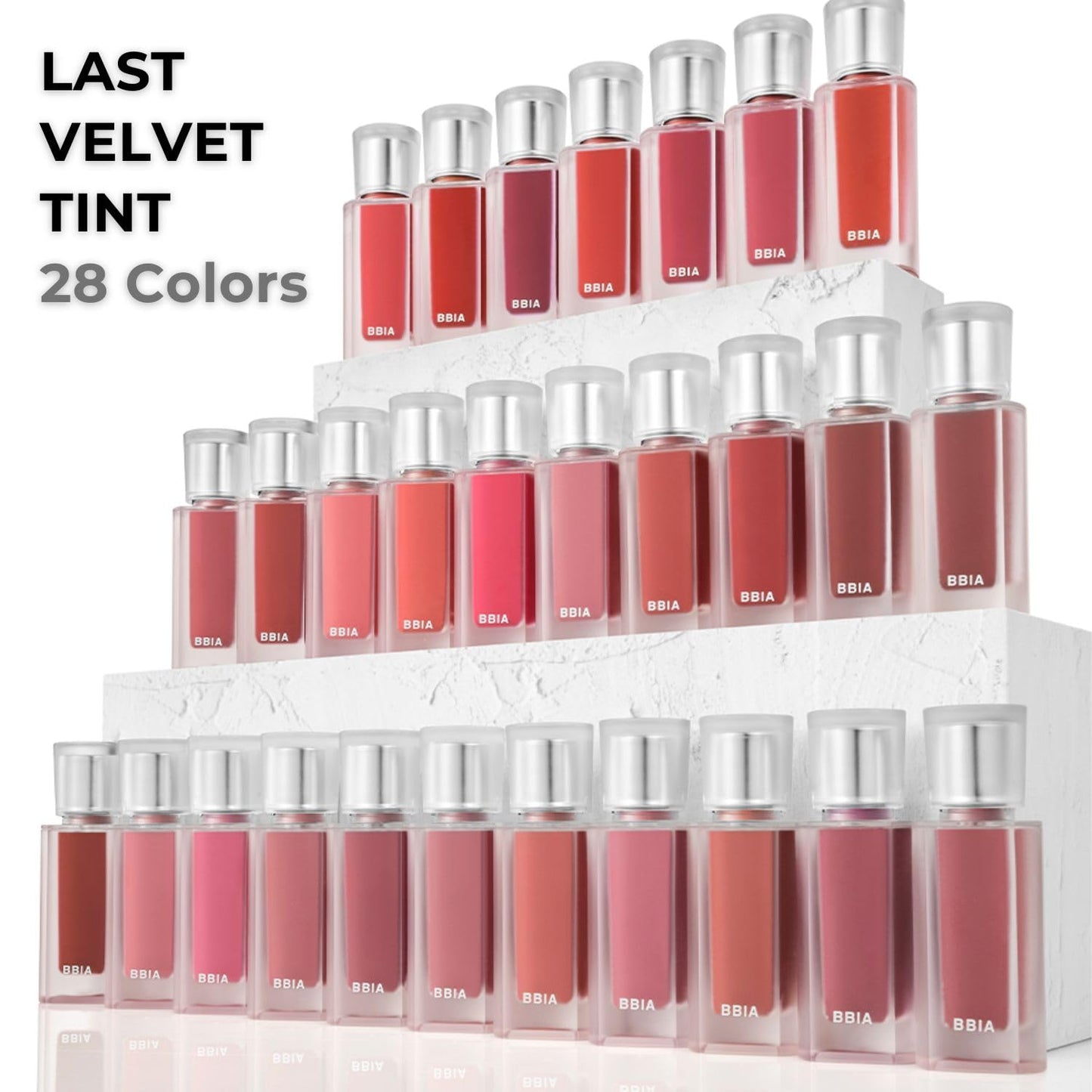 BBIA Last Velvet Tint MLBB Edition - Soft Creamy Matte Finish Lip Stain, Blur Effect & Velvety Texture, Long-Lasting, High Pigment, Non-Drying, Vegan, Korean Lip Makeup (V49 ROSY LIFE, Pack of 1)